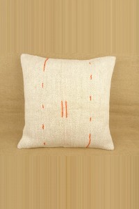 20"x20" inch,Handmade Hemp Kilim Pillow. 50,50 - Turkish Kilim Pillow  $i