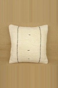 20"x20" inch Handmade Hemp Kilim Pillow Cover. 50,50 - Turkish Kilim Pillow  $i