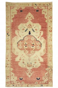 Amazing Oushak Rug 4x7 123,229 - Turkish Carpet Rug  $i