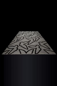 Butterfly Pattern Gray Kilim rug 8x10 Feet  246,307 - Turkish Natural Rug  $i