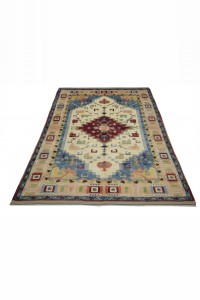 Contemporary Oushak Carpet Rug 6x9 194,264 - Oushak Rug  $i