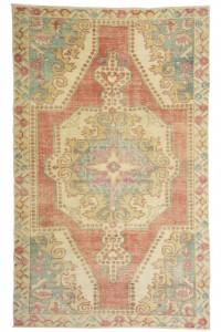 Ethnic Turkish Area Rug 4x7  134,223 - Turkish Carpet Rug  $i