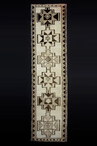 Faded Turkish Carpet Runner 3x11 Feet 89,345 - Turkish Rug Runner  $i