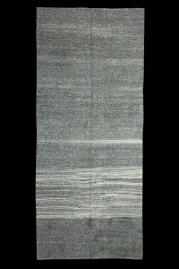 Long Size Turkish Gray Kilim Rug 5x11 Feet  145,340 - Grey Turkish Rug  $i