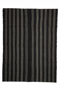 Modern Vintage Striped Turkish Kilim Rug 6x9 Feet  194,260 - Goat Hair Rug  $i