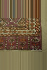  Old Vintage Tekke Rug 5x8 160,230 - Turkish Carpet Rug  $i
