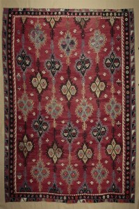 Turkish Kilim Wool Rug 10x11 Feet 308,340 - Turkish Kilim Rug  $i