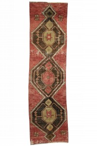 Turkish Old Carpet Rug Runner 3x9 79,290 - Turkish Rug Runner  $i