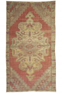 Vintage Turkish Rug 4x8 133,243 - Turkish Carpet Rug  $i