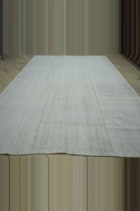 10x12 Cotton On Goat Hair Kilim Rug. 297,376 - Grey Turkish Rug  $i