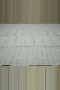 10x12 Gray Striped Hemp Kilim Rug. 289,365 - Turkish Hemp Rug $i