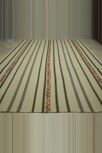 10x12 Oversize Natural Color Flat Weave Kilim Rug. 311,374 - Turkish Natural Rug $i