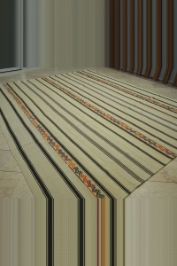 10x12 Oversize Natural Color Flat Weave Kilim Rug. 311,374 - Turkish Natural Rug $i