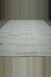 10x12 Summer Rug,Organic Hemp Kilim Rug. 305,365 - Turkish Hemp Rug  $i