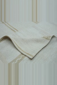 10x12 Summer Rug,Organic Hemp Kilim Rug. 305,365 - Turkish Hemp Rug  $i