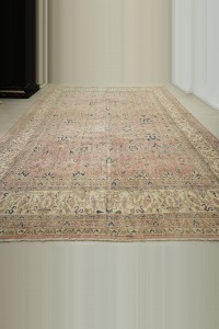 10x13 Oversize Vintage Oushak Carpet Rug. 303,402 - Oushak Rug $i