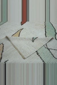 10x15 Primitive Pattern New Made Hemp Carpet Rug 305,455 - Turkish Carpet Rug $i