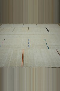 11x13 Oversize Hemp Kilim Rug 325,390 - Turkish Hemp Rug $i