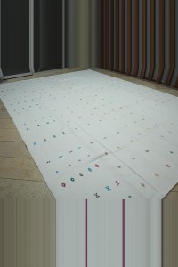 11x16 Oversize White Cotton Kilim Rug. 338,487 - Turkish Natural Rug  $i