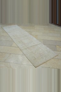 2,5x9 Wool Oushak Rug Runner 77,280 - Turkish Rug Runner  $i