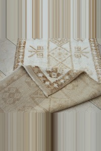 2,7x12 Natural Wool Rug Runner 83,370 - Turkish Rug Runner $i