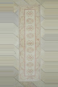 2.7x9.5 Wool Turkish Vintage Rug Runner. 84,290 - Turkish Rug Runner $i