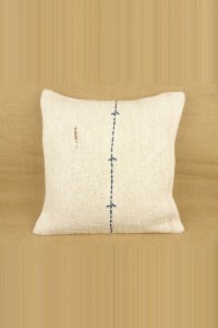 Turkish Kilim Pillow 20"x20" inch Handmade Hemp Kilim Pillow Cover. 50,50