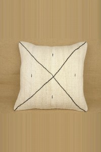 Turkish Kilim Pillow 20"x20" inch Handmade Hemp Kilim Pillow Cover. 50,50