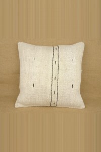 Turkish Kilim Pillow 20"x20" inch Handmade Hemp Kilim Pillow Cover. 50,50