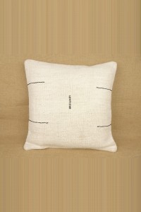 Turkish Kilim Pillow 20"x20" inch Handmade Hemp Kilim Pillow Cover. 50,50