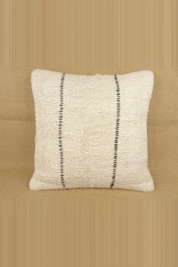 Turkish Kilim Pillow 20"x20" inch Handmade Hemp Kilim Pillow Cover. 50,50