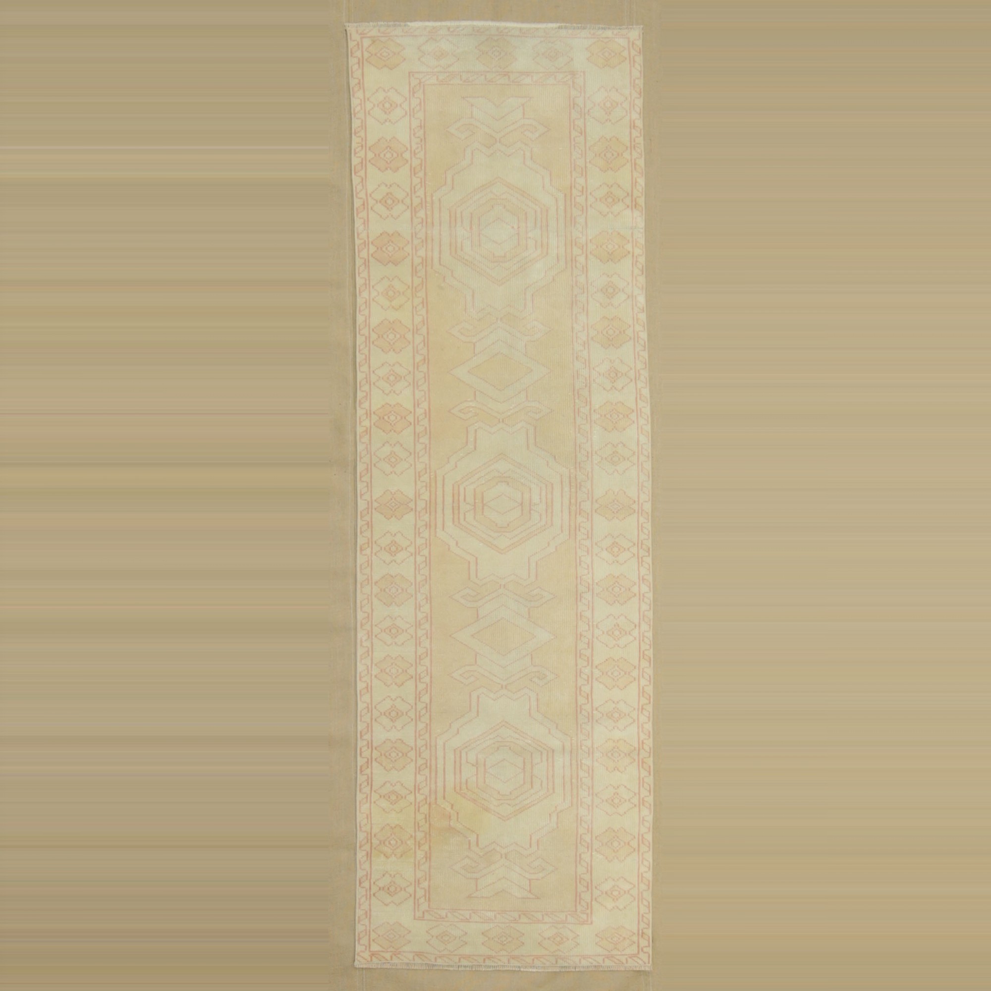 2x7 Wool Oushak Rug Runner. 72,228 - Turkish Rug Runner