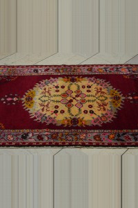 3.5x6 Colorful Old Turkish Carpet Rug 104,190 - Turkish Carpet Rug $i
