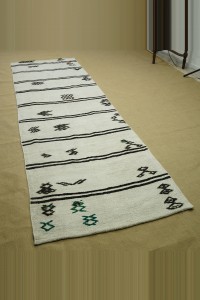 3x10 Modern Decor Hemp Kilim Rug Runner. 96,308 - Turkish Rug Runner  $i