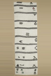 Turkish Rug Runner 3x10 Modern Decor Hemp Kilim Rug Runner. 96,308