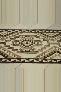 3x10 Natural Wool Kilim Rug Runner 96,300 - Turkish Rug Runner $i