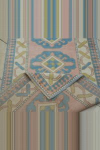 3x10 Salmon Pink Wool Oushak Rug Runner. 87,300 - Turkish Rug Runner  $i