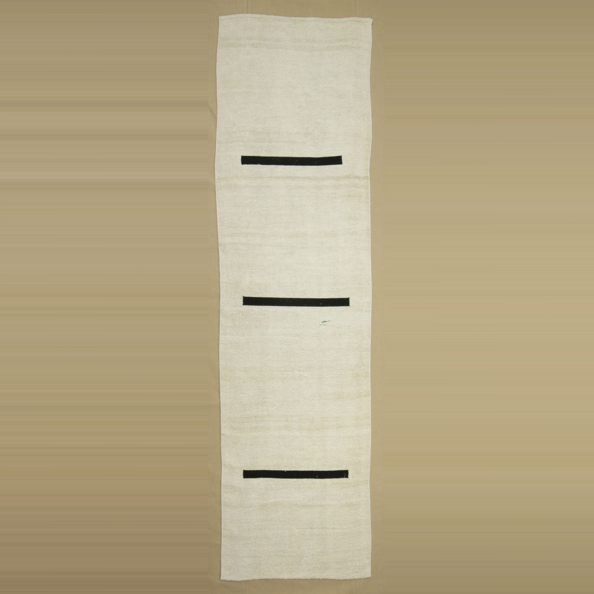 3x11 Modern Decor Hemp Kilim Rug Runner. 94,345 - Turkish Rug Runner