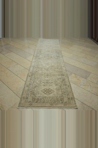 3x11 Persian Vintage Carpet Rug Runner 92,340 - Turkish Rug Runner $i