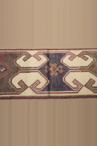 3x11 Wool Ethnic Pattern Rug Runner. 97,336 - Turkish Rug Runner  $i