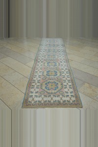 3x11 Wool Oushak Rug Runner 86,341 - Turkish Rug Runner  $i
