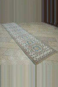 3x11 Wool Oushak Rug Runner 86,341 - Turkish Rug Runner  $i