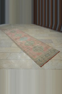 3x11 Wool Turkish Oushak Rug Runner 97,340 - Turkish Rug Runner $i