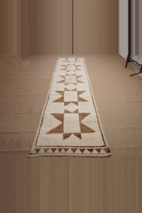 Turkish Rug Runner 3x12 Wool Herki Rug Runner. 95,379