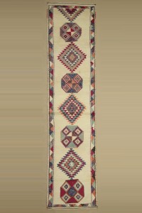 Turkish Rug Runner 3x12 Wool Rug Runner. 88,370
