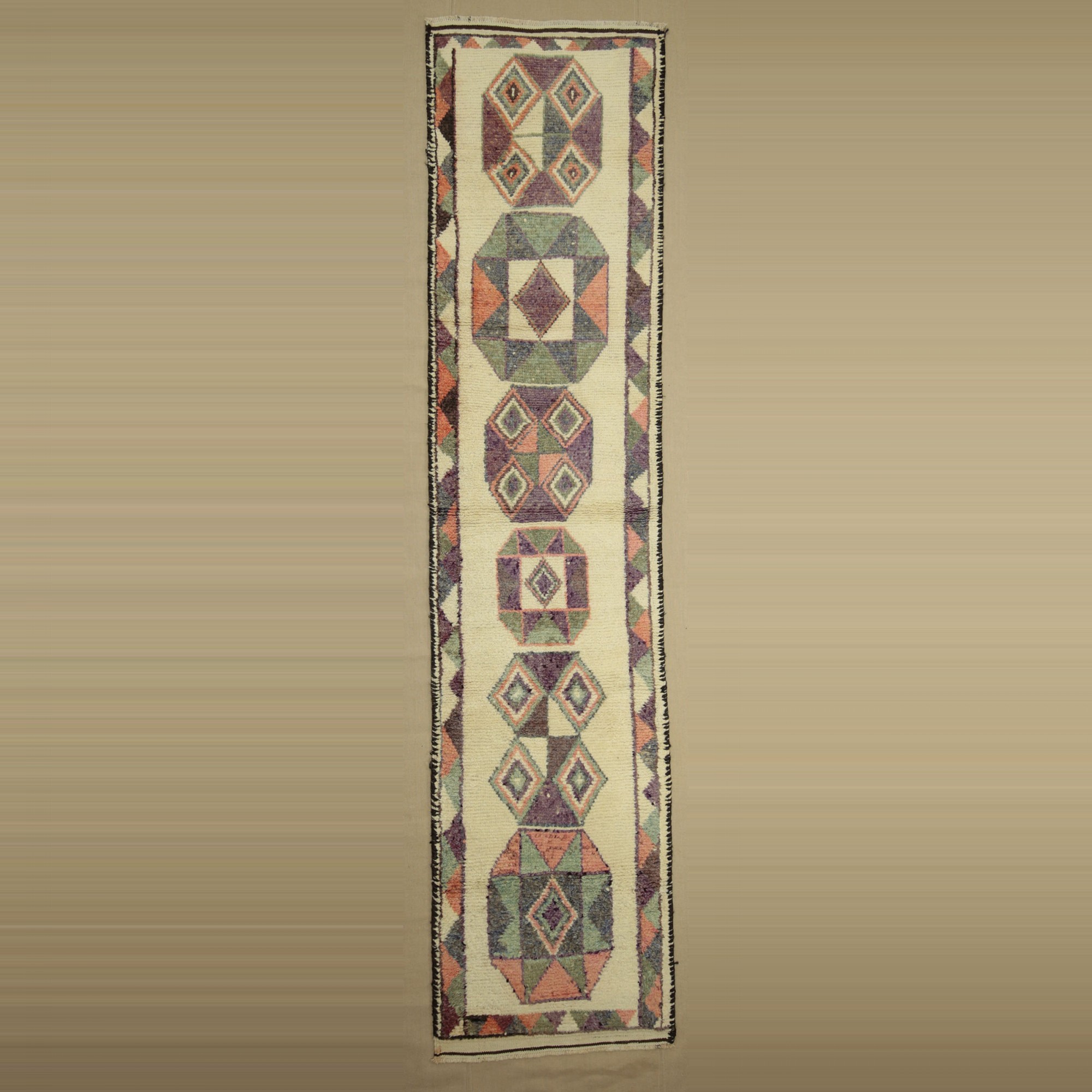 3x12 Wool Woven Rug Runner. 84,367 - Turkish Rug Runner