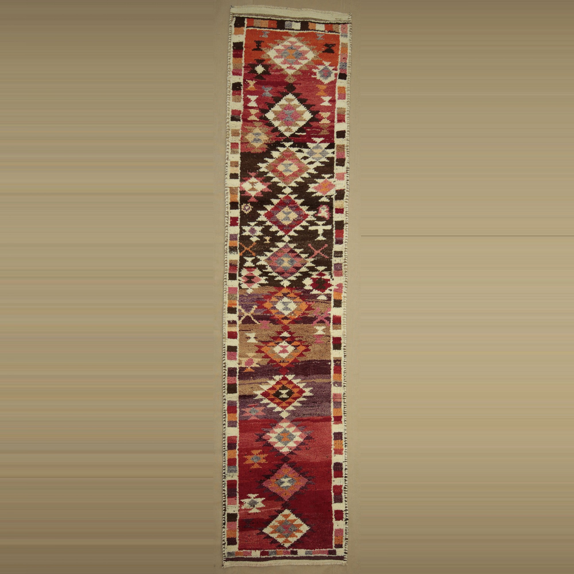 3x13 Long Rug Runner. 92,410 - Turkish Rug Runner