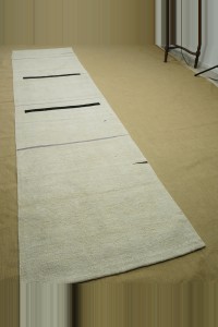 3x13 Modern Decor Hemp Kilim Rug Runner. 93,381 - Turkish Rug Runner  $i