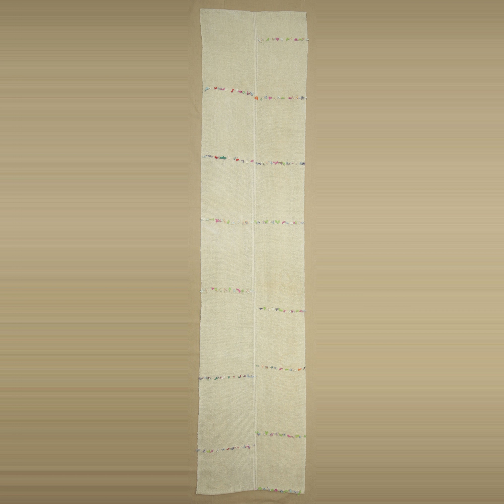 3x13 Modern Hemp Kilim Rug Runner. 88,402 - Turkish Rug Runner