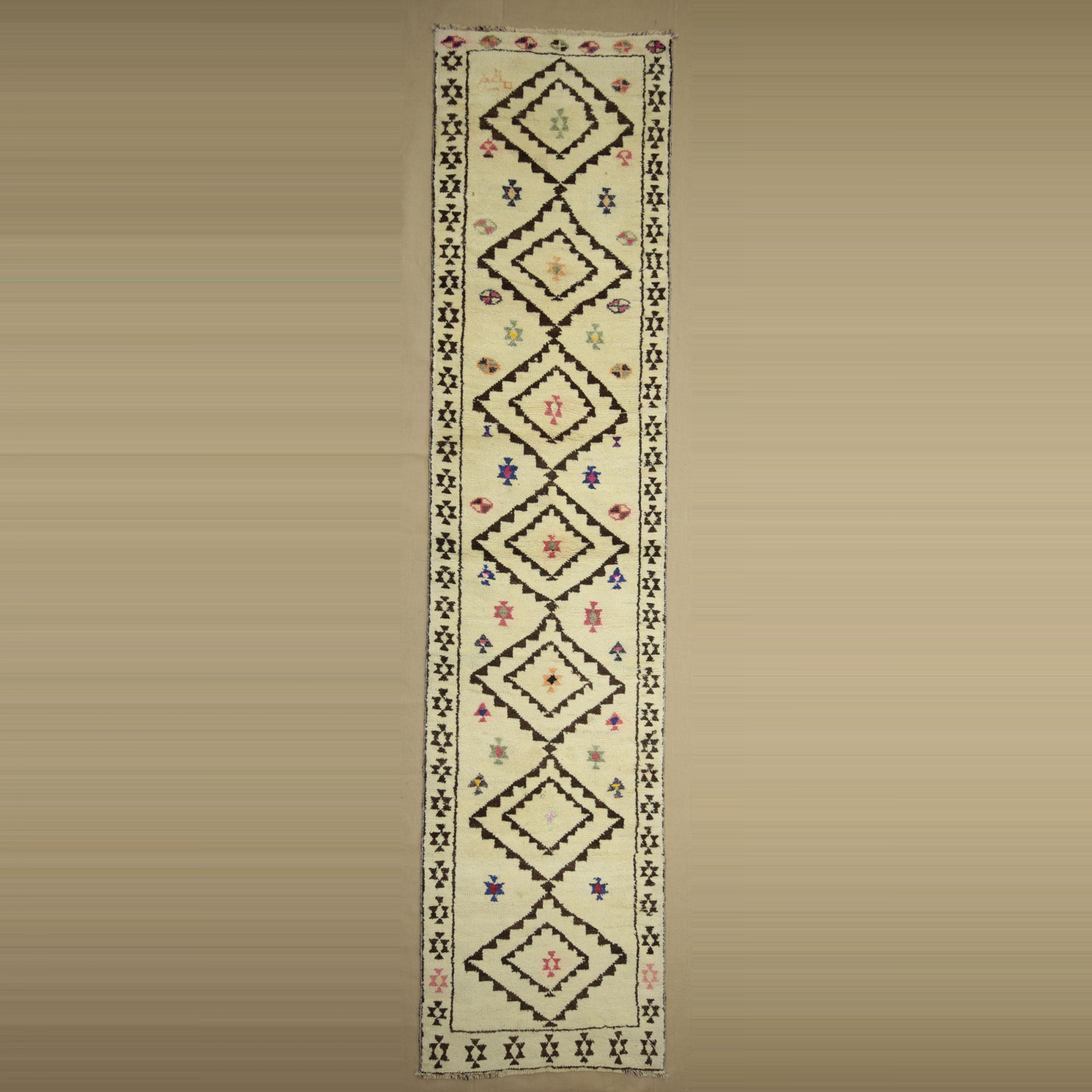 3x13 Wool Rug Runner. 94,403 - Turkish Rug Runner